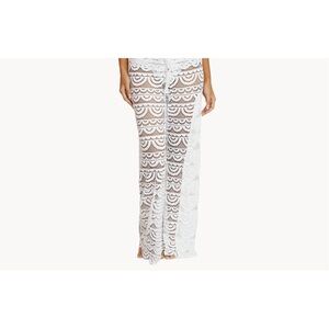 white PQ Swimear pants coverup. Like new, only worn once, no flaws